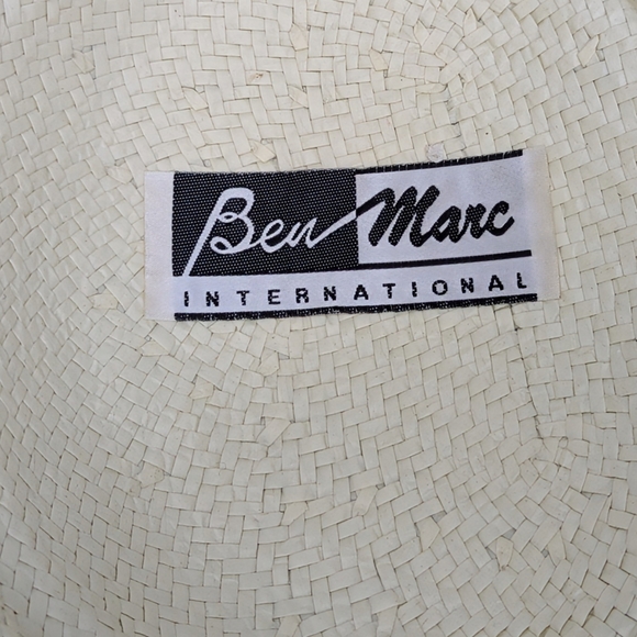 BEN MARC WIDE BRIM DERBY/CHURCH OLD MONEY GLAM SOPHISTICATED HANDMADE HAT.RARE - Picture 7 of 9